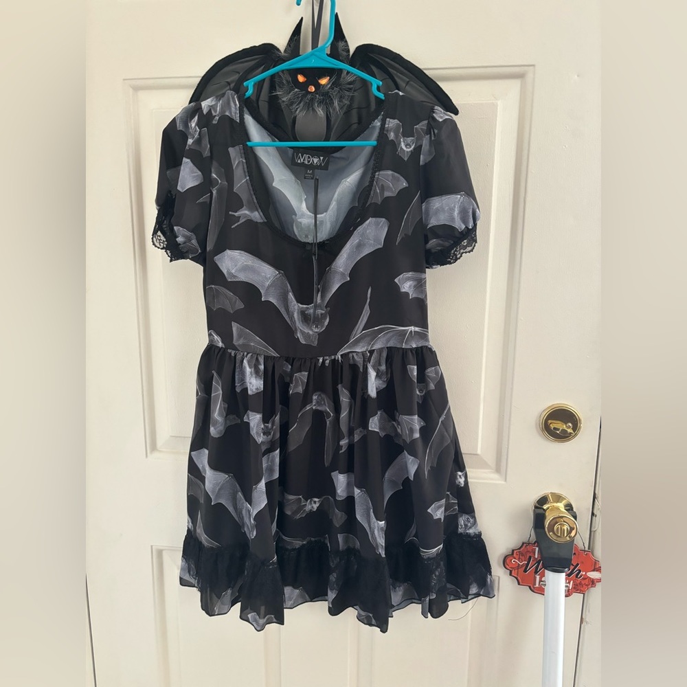 Dolls kill bat dress NWT